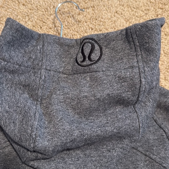 Lululemon dark gray scuba hoodie - Picture 3 of 7